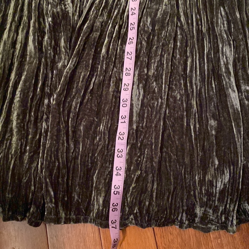 NWT Double D Ranch Water Carrier Silk/Velvet Skirt Bohemian Boho Western - Picture 12 of 12